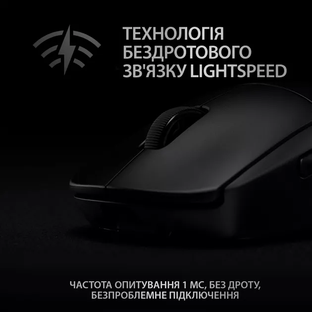 Миша бездротова Logitech Pro Gaming Wireless Black (910-005272)