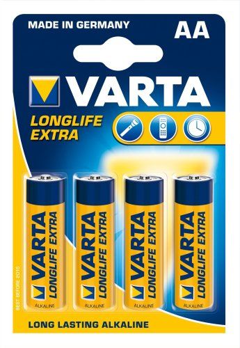 Батарейка Varta Longlife AA/LR06 BL 4шт