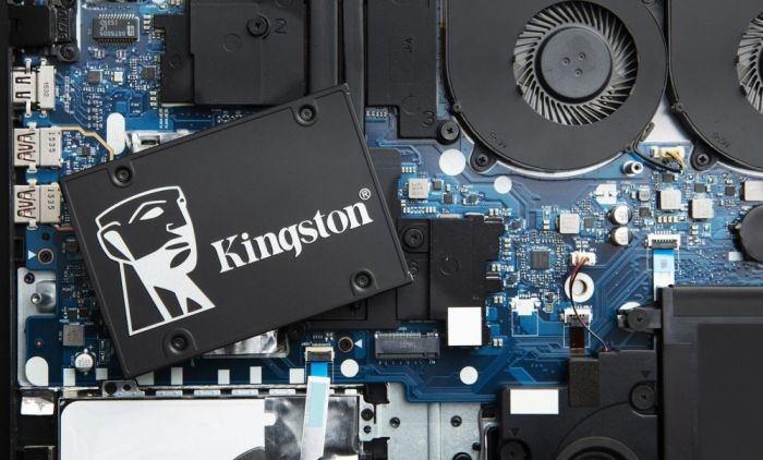 Накопичувач SSD   256GB Kingston KC600 2.5" SATAIII 3D TLC (SKC600/256G)