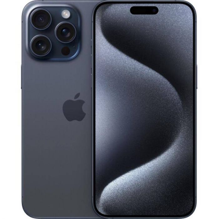 Смартфон Apple iPhone 15 Pro 256GB e-Sim Blue Titanium (Відновлений / Близький до ідеального)
