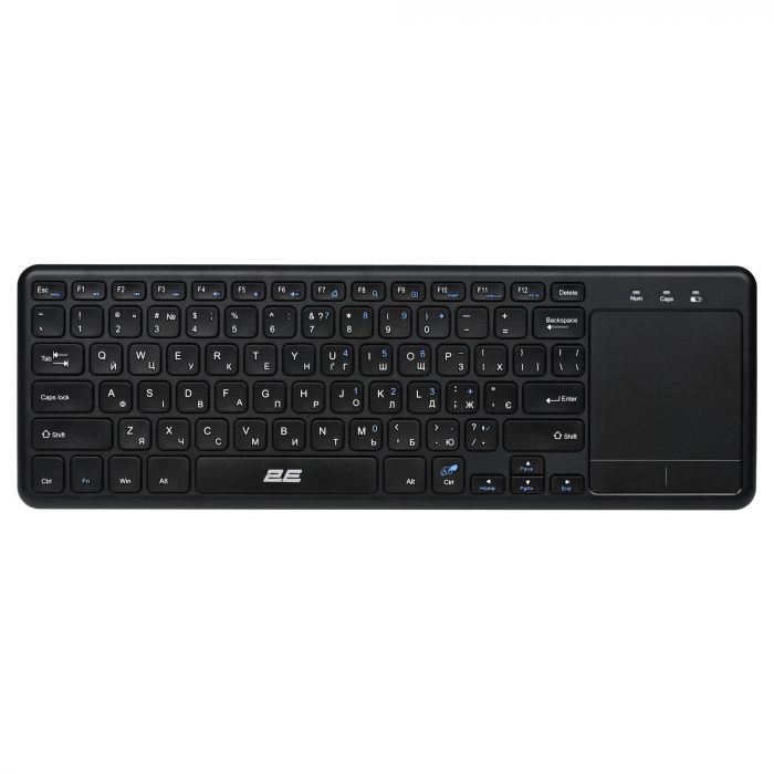 Клавіатура бездротова 2E KT100 WL Ukr Black (2E-KT100WB_UA)