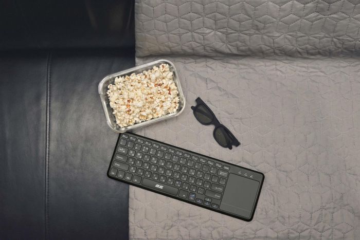 Клавіатура бездротова 2E KT100 WL Ukr Black (2E-KT100WB_UA)