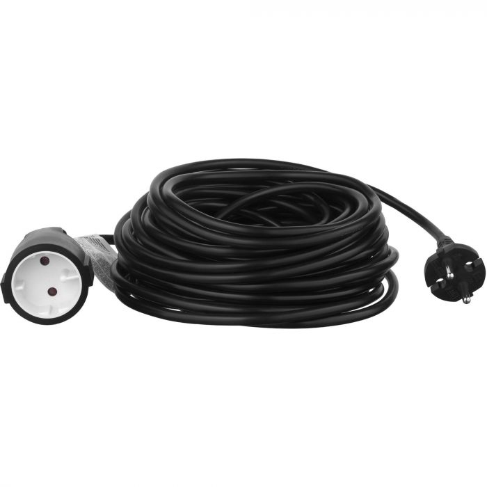 Мережевий подовжувач 2E 1XCEE7/17, 2G*1.0мм, 15м, black (2E-PC210M15)