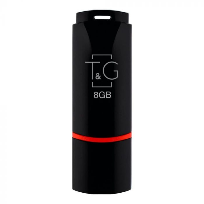 Флеш-накопичувач USB 8GB T&G 011 Classic Series Black (TG011-8GBBK)