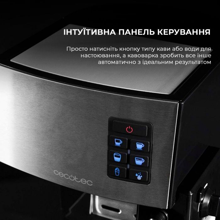 Кавоварка ріжкова Cecotec Cumbia Power Instant-ccino 20 CCTC-01506 (8435484015066)