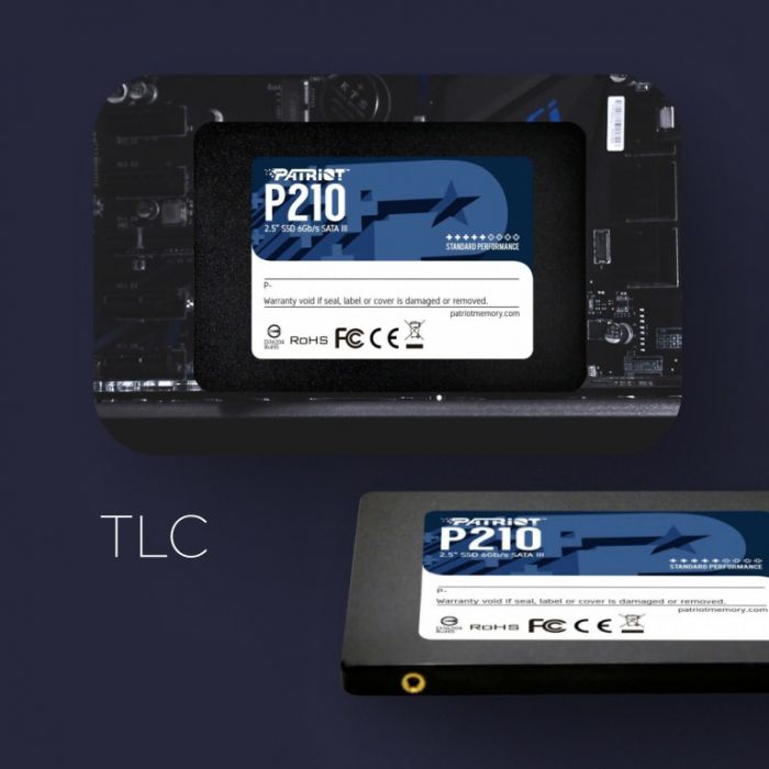 Накопичувач SSD 256GB Patriot P210 2.5" SATAIII TLC (P210S256G25)