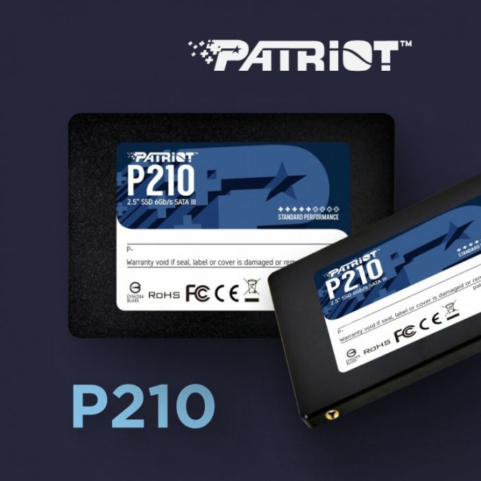 Накопичувач SSD 256GB Patriot P210 2.5" SATAIII TLC (P210S256G25)