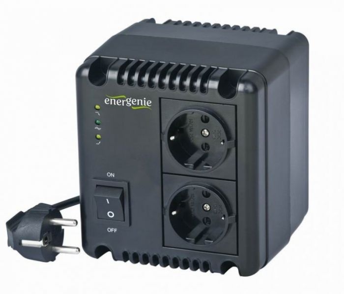 Стабілізатор EnerGenie EG-AVR-1001 1000VA