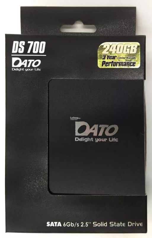 Накопичувач SSD 240GB Dato DS700 2.5" SATAIII TLC (DS700SSD-240GB)