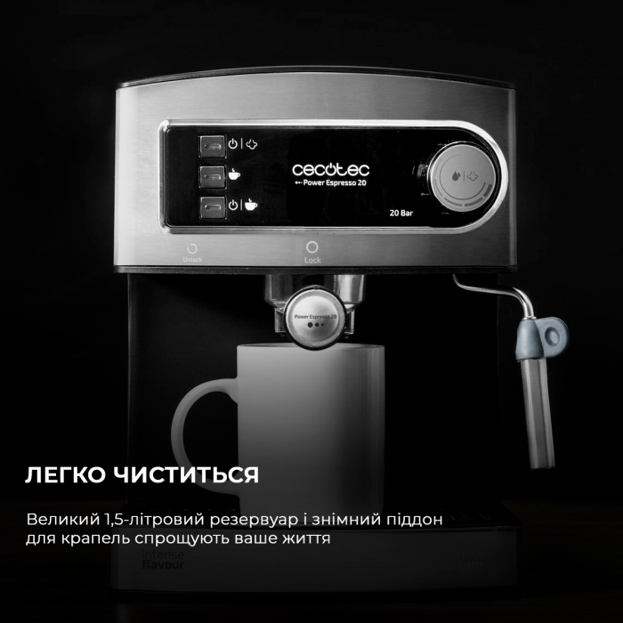 Кавоварка ріжкова Cecotec Cumbia Power Espresso 20 CCTC-01503 (8435484015035)