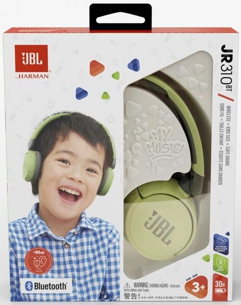 Bluetooth-гарнітура JBL JR310BT Green (JBLJR310BTGRN)