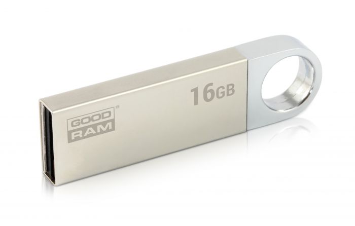 Флеш-накопичувач USB 16GB GOODRAM UUN2 (Unity) Silver (UUN2-0160S0R11)