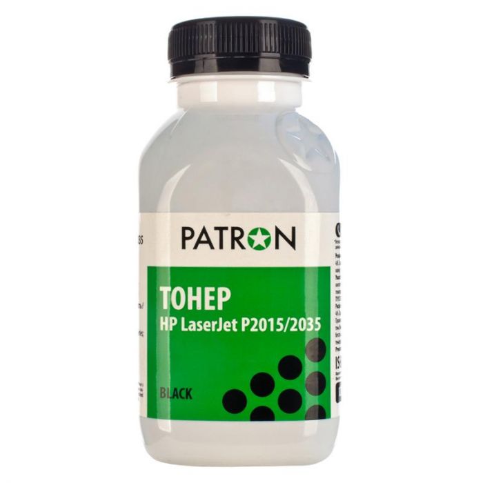 Тонер Patron (PN-HLJP2015-120) HP LJ P2015/2035 Black, 120 г