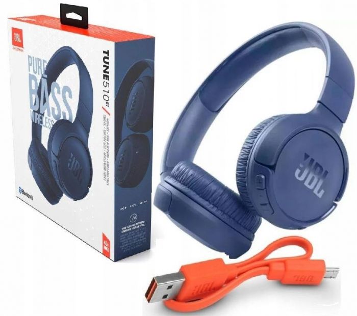 Bluetooth-гарнітура JBL Tune 510BT Blue (JBLT510BTBLUEU)