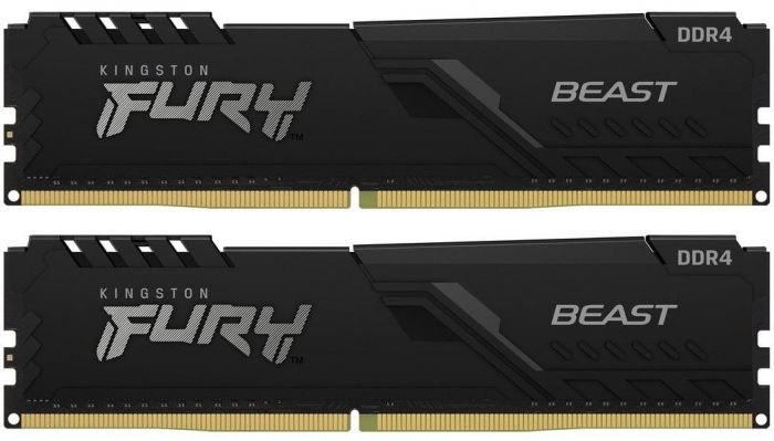 Модуль пам`ятi DDR4 2x16GB/3600 Kingston Fury Beast Black (KF436C18BBK2/32)