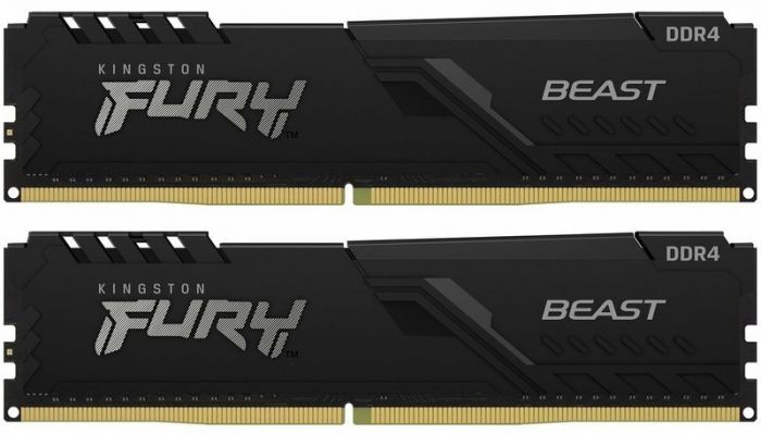 Модуль пам`ятi DDR4 2x16GB/3200 Kingston Fury Beast Black (KF432C16BB1K2/32)