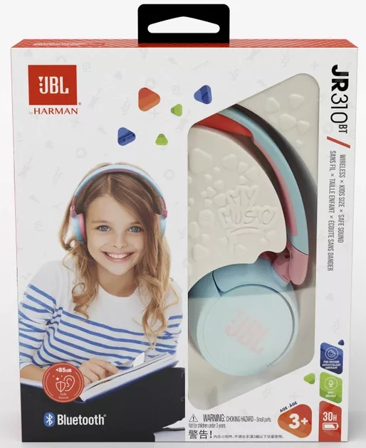 Bluetooth-гарнітура JBL JR310BT Blue (JBLJR310BTBLU)