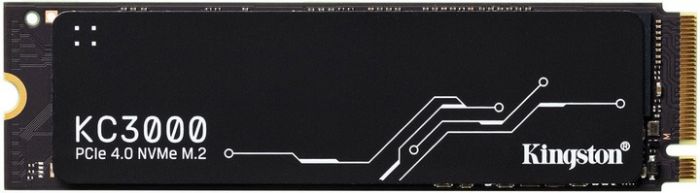 Накопичувач SSD 1TB Kingston KC3000 M.2 2280 PCIe 4.0 x4 NVMe 3D TLC (SKC3000S/1024G)