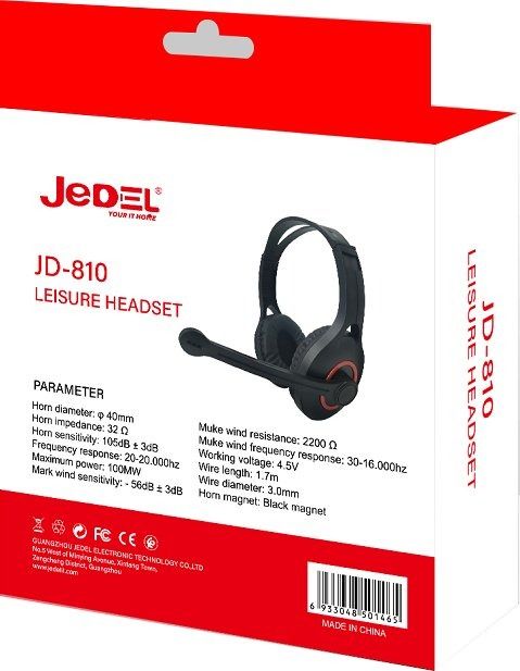 Гарнітура Jedel JD-810