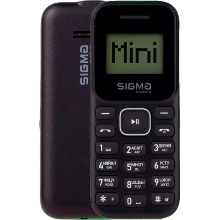 Мобiльний телефон Sigma mobile X-style 14 Mini Dual Sim Black