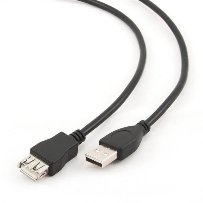 Кабель Cablexpert USB - USB V 2.0 (M/F), подовжувач, 3.0 м, чорний (CCP-USB2-AMAF-10)