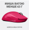 Миша бездротова Logitech G Pro X Superlight Magenta (910-005956)