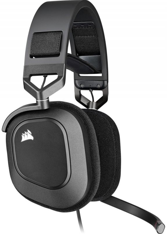 Гарнiтура Corsair HS80 RGB USB Headset Carbon (CA-9011237-EU)