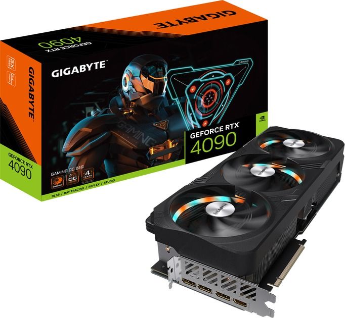 Відеокарта GF RTX 4090 24GB GDDR6X Gaming OC Gigabyte (GV-N4090GAMING OC-24GD)