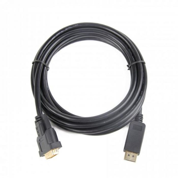 Кабель Cablexpert DisplayPort - DVI (М/М), 3 м, чорний (CC-DPM-DVIM-3M)