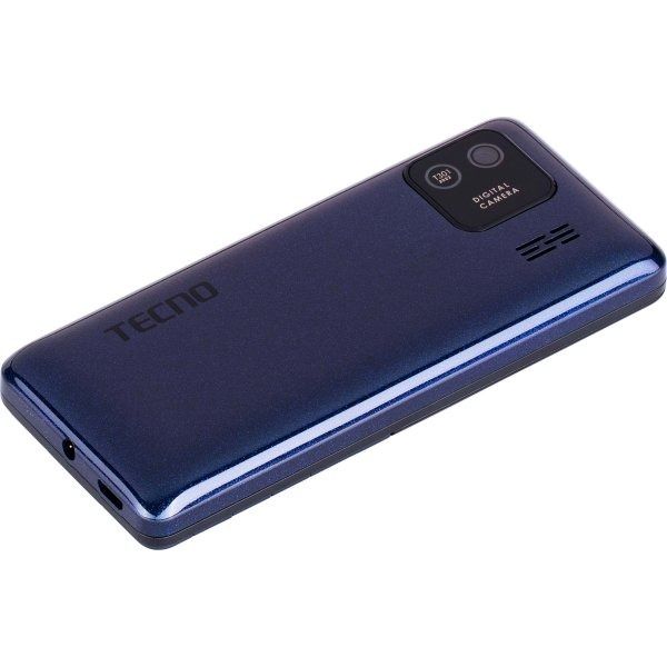 Мобiльний телефон Tecno T301 Dual Sim Deep Blue (4895180778681)