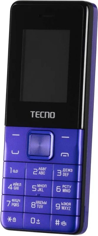 Мобiльний телефон Tecno T301 Dual Sim Blue (4895180778698)