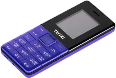 Мобiльний телефон Tecno T301 Dual Sim Blue (4895180778698)