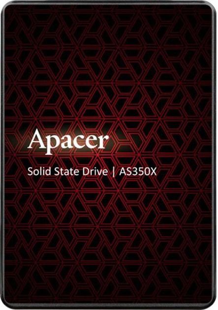 Накопичувач SSD 256GB Apacer AS350X 2.5" SATAIII 3D TLC (AP256GAS350XR-1)