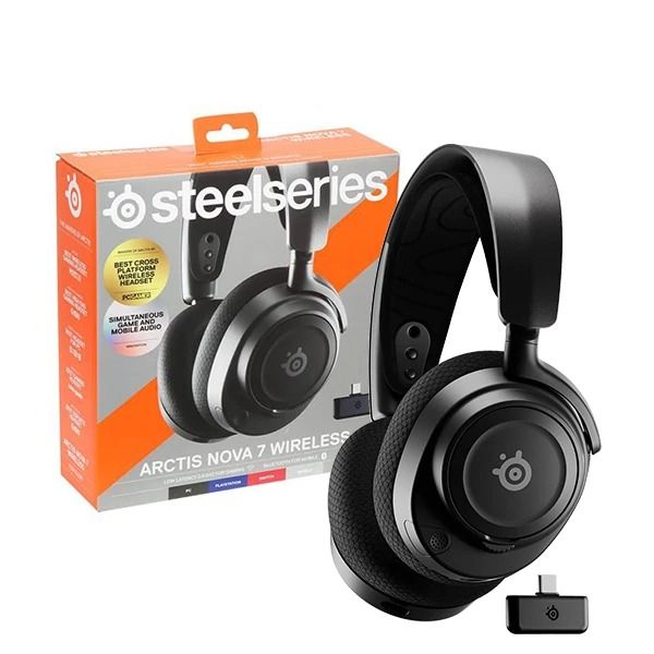 Bluetooth-гарнітура SteelSeries Arctis Nova 7 Black (SS61553)