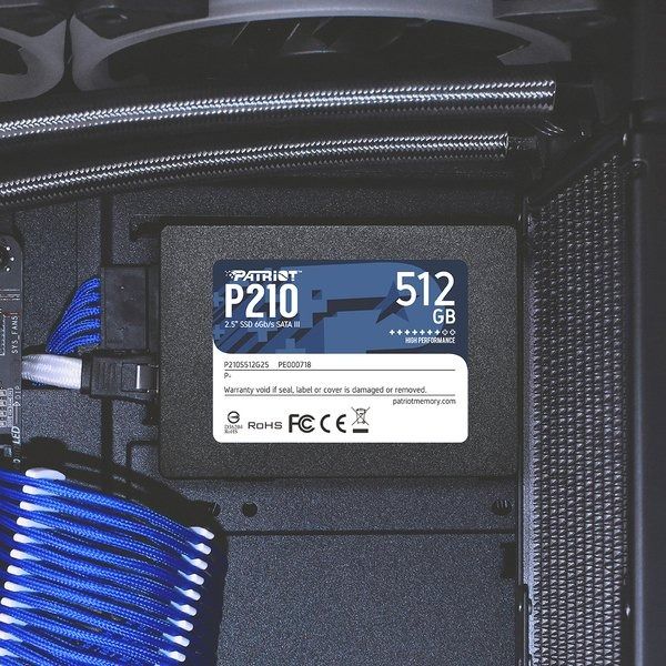 Накопичувач SSD 512GB Patriot P220 2.5" SATAIII TLC (P220S512G25)