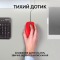 Миша Logitech M110 Silent Red (910-006759)