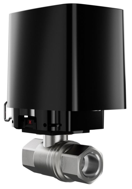 Кран перекриття води Ajax WaterStop 1/2" Black з дистанційним керуванням