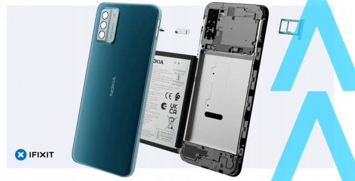 Смартфон Nokia G22 4/128GB Dual Sim Blue