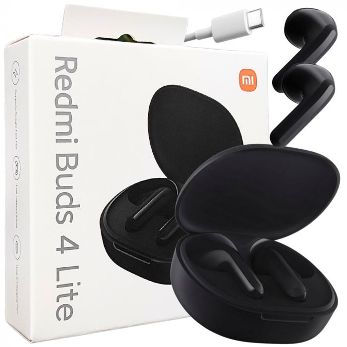 Bluetooth-гарнітура Xiaomi Redmi Buds 4 Lite Black (BHR7118GL)_