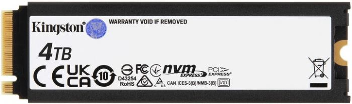 Накопичувач SSD 4TB Kingston Fury Renegade with Heatsink M.2 2280 PCIe 4.0 x4 NVMe 3D TLC (SFYRDK/4000G)