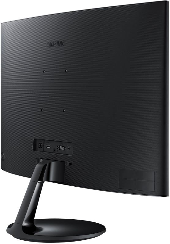 Монiтор Samsung 24" Curved LS24C360 (LS24C360EAIXCI) VA Black