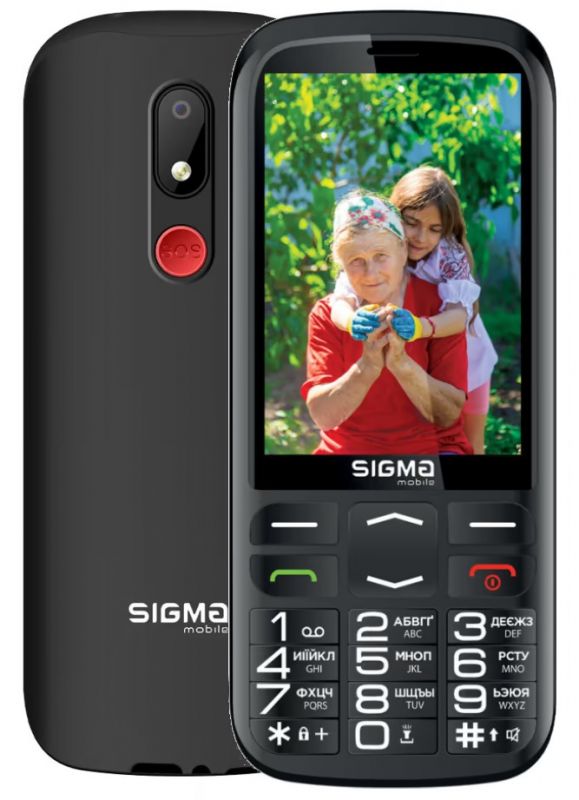 Мобільний телефон Sigma mobile Comfort 50 Optima Type-C Dual Sim Black (4827798122310)