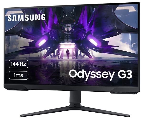 Монiтор Samsung 27" Odyssey G3 S27AG300NI (LS27AG300NIXCI) Black 144Hz