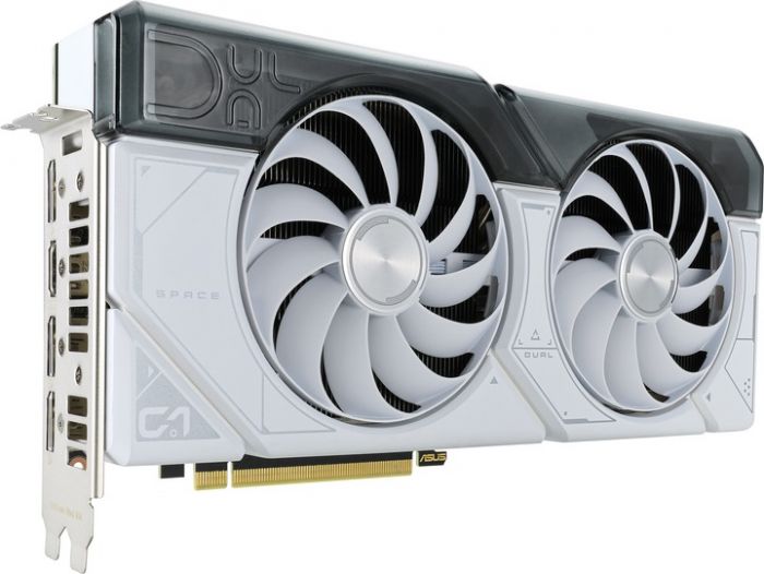 Відеокарта GF RTX 4070 12GB GDDR6X Dual OC White Asus (DUAL-RTX4070-O12G-WHITE)