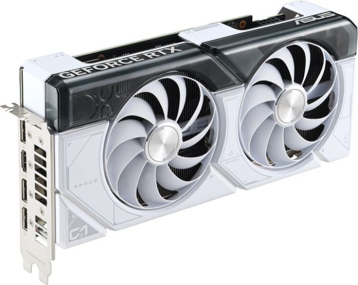 Відеокарта GF RTX 4070 12GB GDDR6X Dual OC White Asus (DUAL-RTX4070-O12G-WHITE)