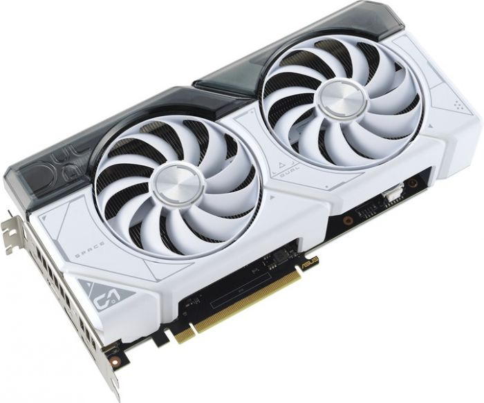 Відеокарта GF RTX 4070 12GB GDDR6X Dual OC White Asus (DUAL-RTX4070-O12G-WHITE)