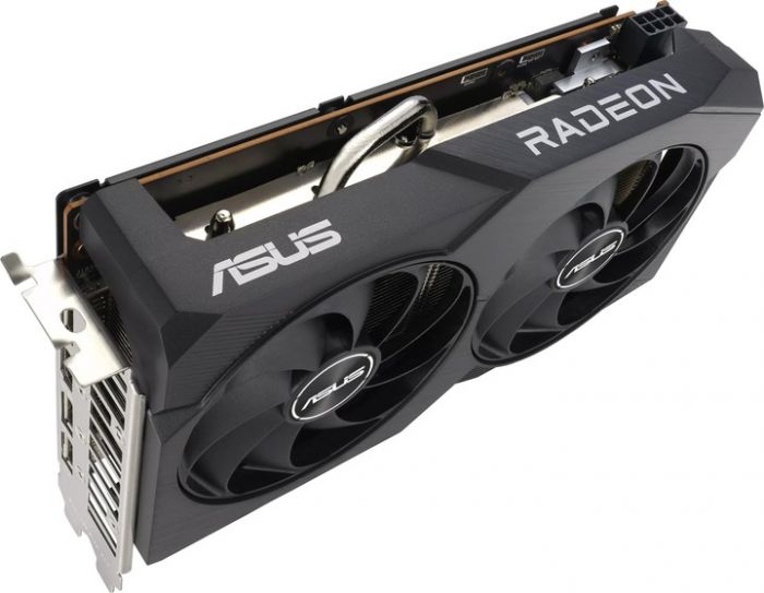 Відеокарта AMD Radeon RX 7600 8GB GDDR6 Dual V2 OC Asus (DUAL-RX7600-O8G-V2)