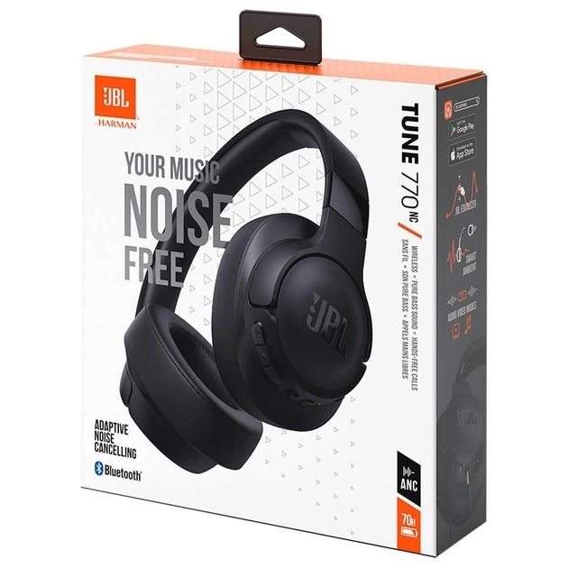 Bluetooth-гарнітура JBL T770 NC Black (JBLT770NCBLK)