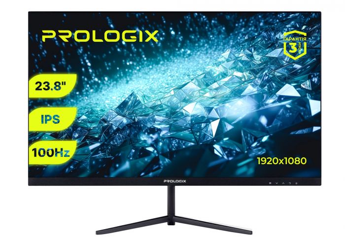 Монітор Prologix 23.8" PL2424HD IPS Black