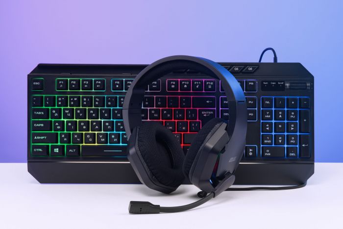 Гарнітура 2E Gaming HG315 RGB USB 7.1 Black (2E-HG315BK-7.1)